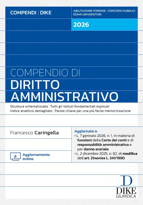 Compendio Diritto Amministrativo 2026