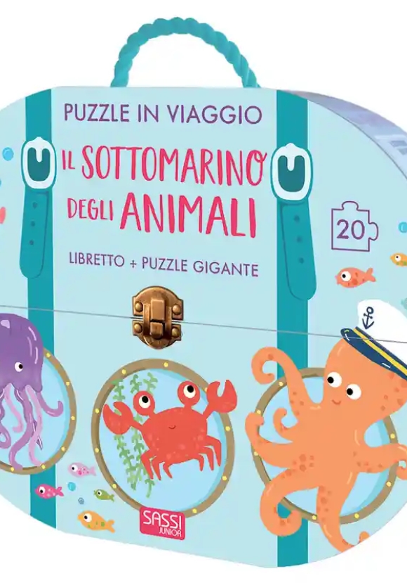 Sottomarino Degli Animali. Puzzle In Viaggio. Ediz. A Colori. Con Puzzle (il)