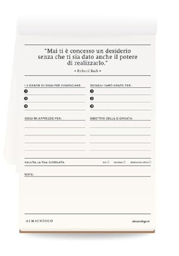 Mio Bloc Notes Crescita Gratitudine