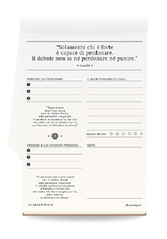 Mio Bloc Notes Crescita Perdono