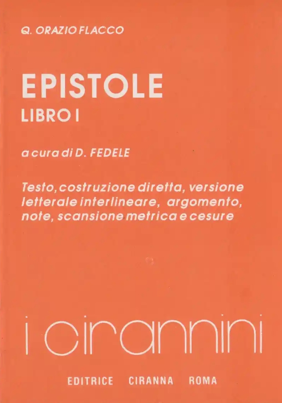 Epistole - Lib. I