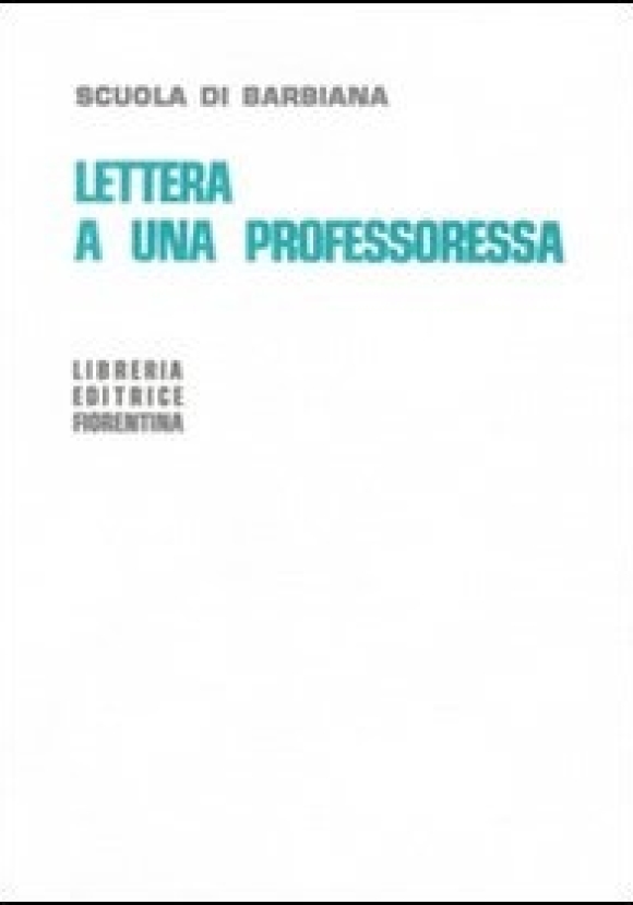 Lettera A Una Professoressa (s
