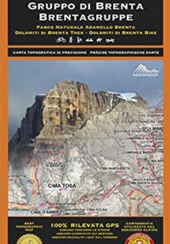 Gruppo Di Brenta 1:25.000