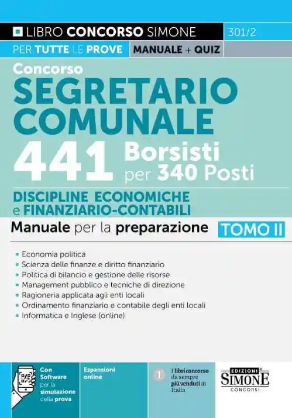 441 Borsisti Segretario Comunale Tomo 2