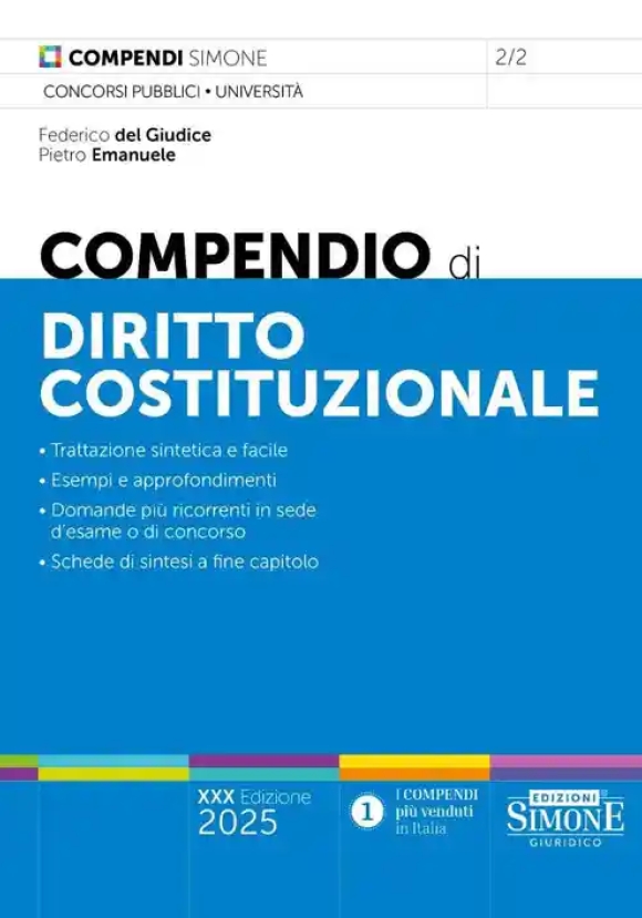 Compendio Diritto Costituzionale 30ed.