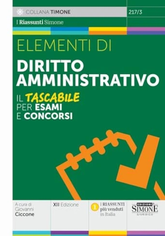 Elementi Di Diritto Amministrativo 12ed.