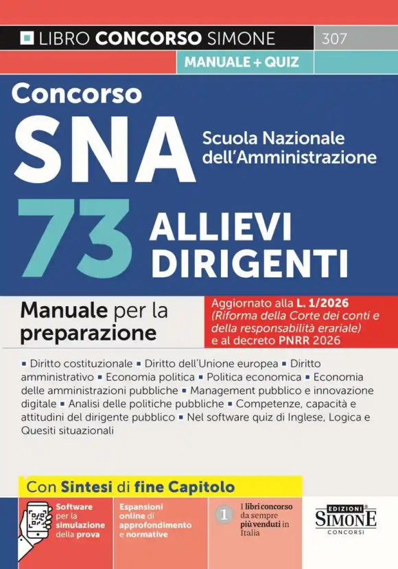 73 Allievi Dirigenti Sna Manuale 2026