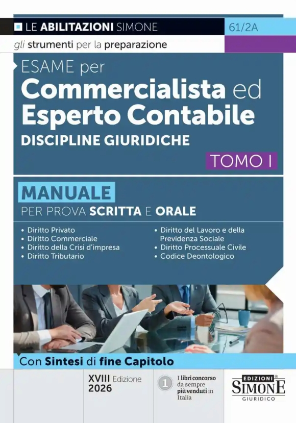 Esame Commercialista Esperto Cont.18ed.