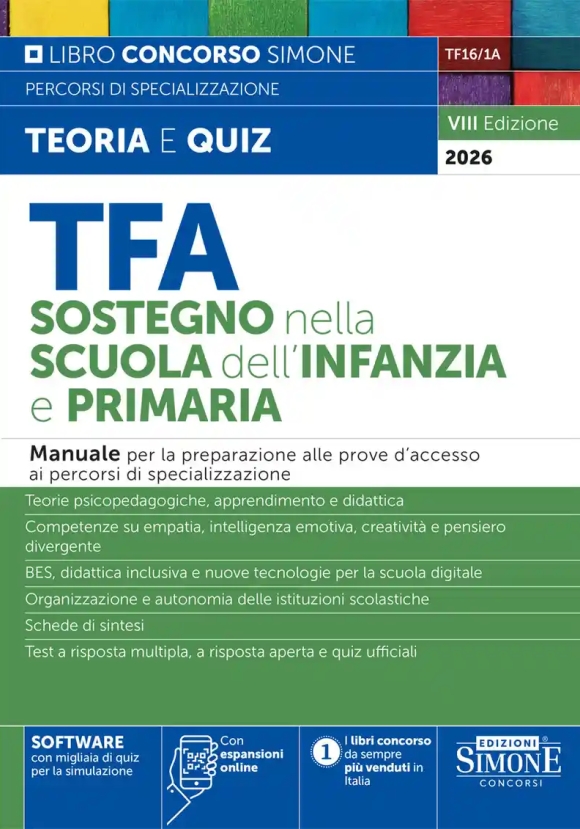 Tfa Sostegno Scuola Infanzia E Primaria