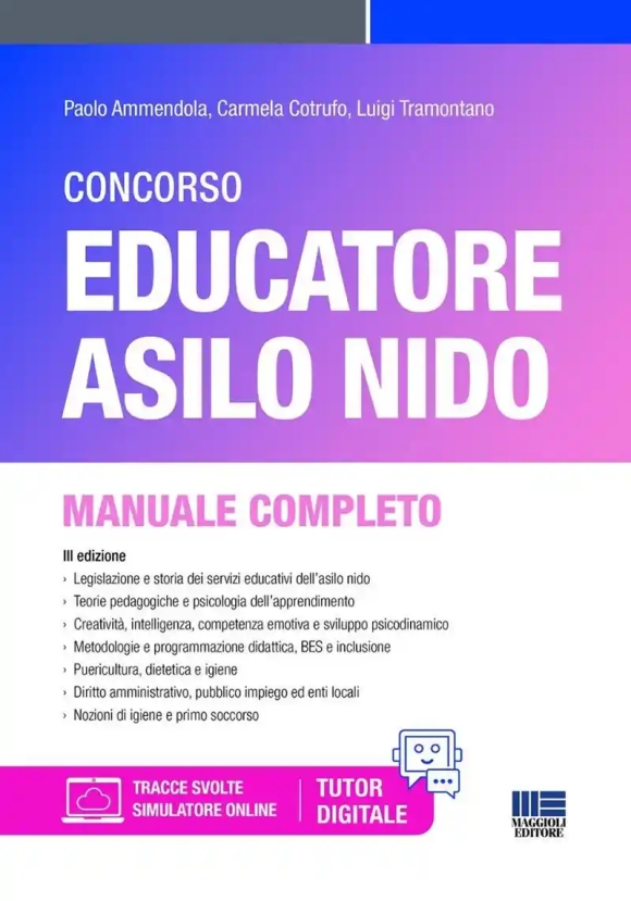 Educatore Asilo Nido - Manuale Di Preparazione