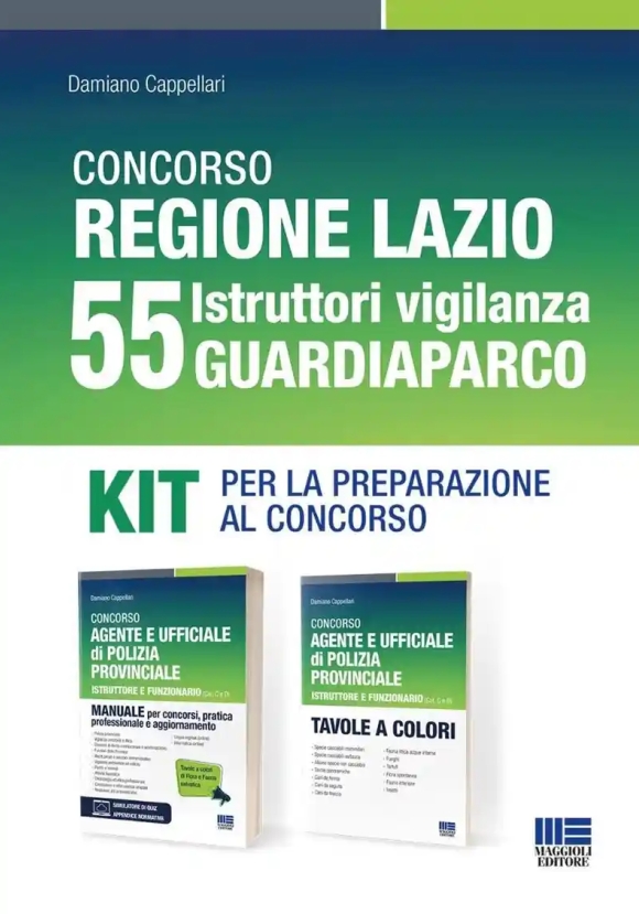 Kit 55 Istruttori Vigilanza Guardiaparco