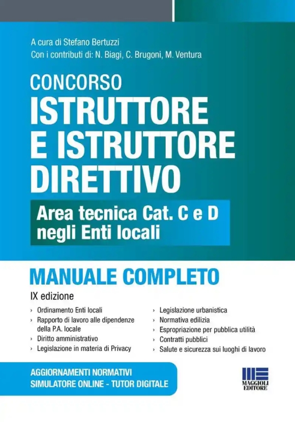 Istruttore Dirett.contabile Cat.c-d Man.