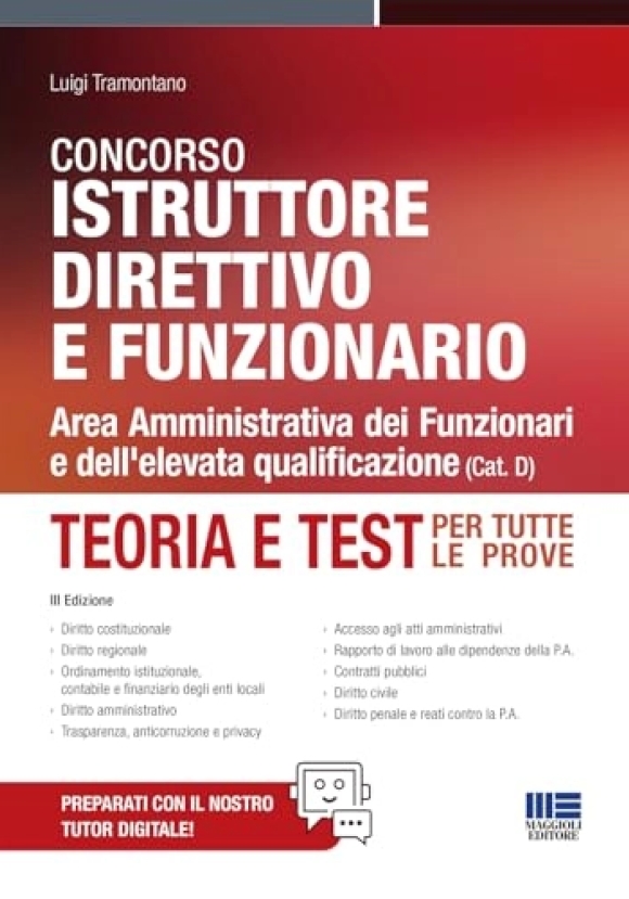 Istruttore Direttivo Funz.area Amm.va
