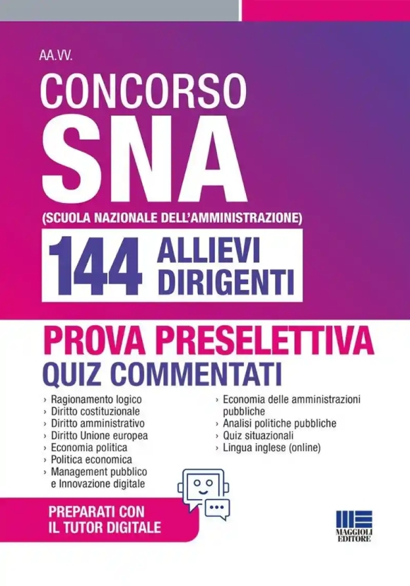 144 Allievi Dirigenti Sna Preselettiva