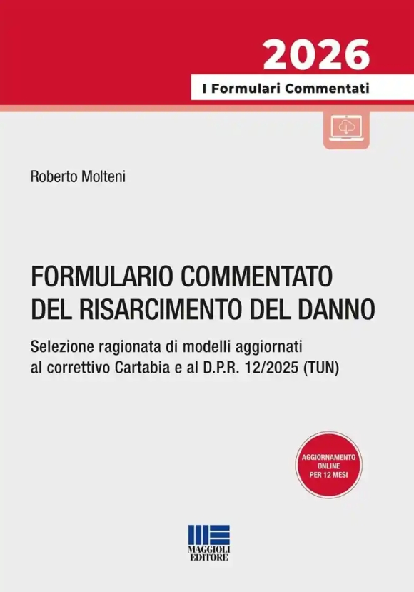 Formulario Comm.risarciemnto Danno 2026