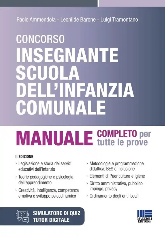 Concorso Insegnante Scuola Infanzia Com.