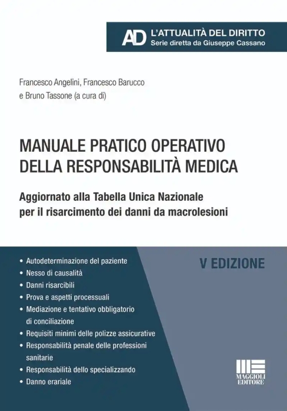 Manuale Responsabilit? Medica 5ed. 2026