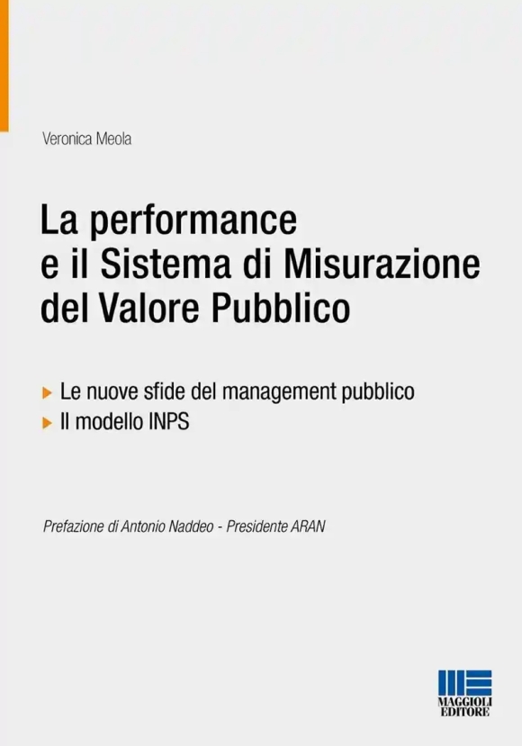 La Performance E Il Sistema Di Misurazione Del Valore Pubblico