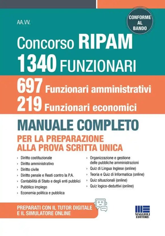 697 Funzionari Amm.219 Economici Ripam