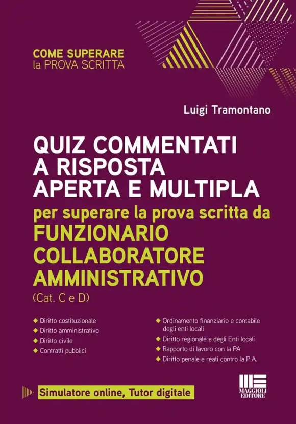 Funzionario Collab.amm.vo Cat.c E D Quiz