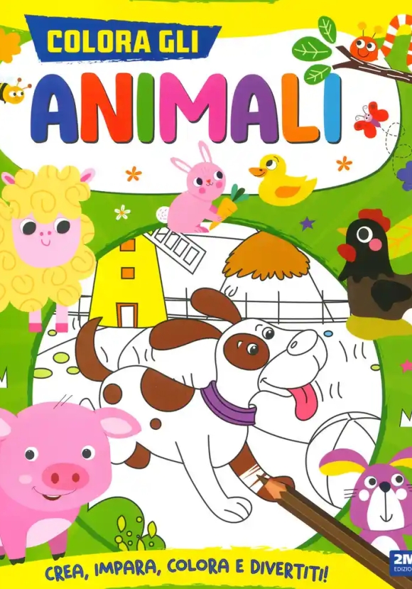 Colora Gli Animali. Ediz. A Colori