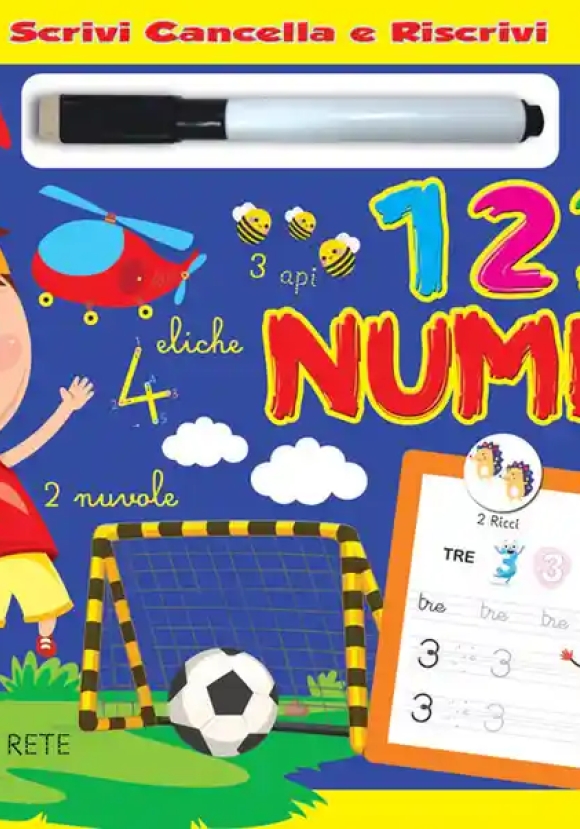 Scrivi E Cancella 123 Numeri