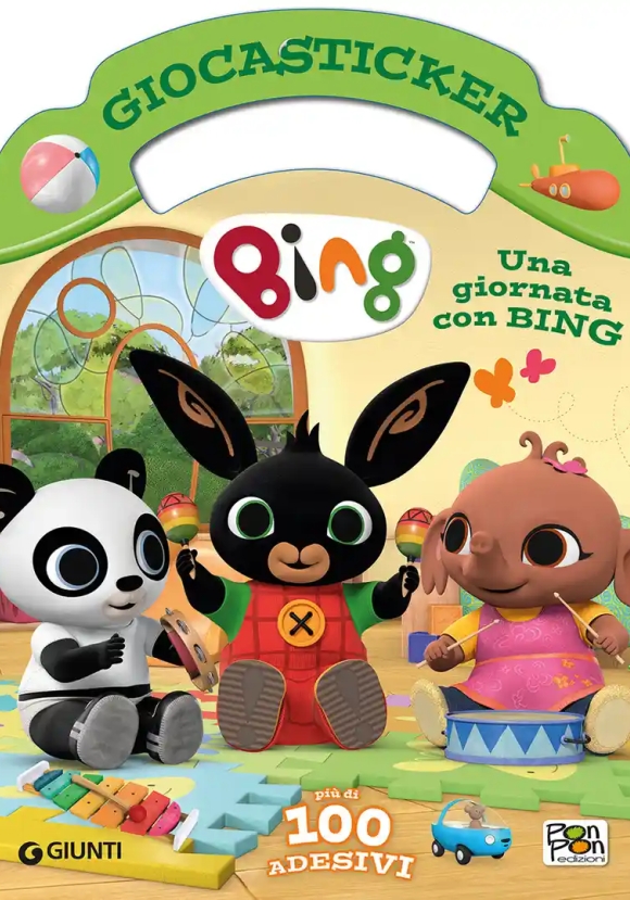 Giornata Con Bing. Giocasticker. Con Adesivi. Ediz. A Colori (una)