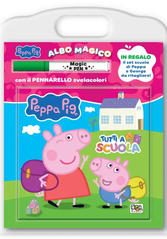 Tutti A Scuola! Peppa Pig. Albo Magico. Ediz. A Colori