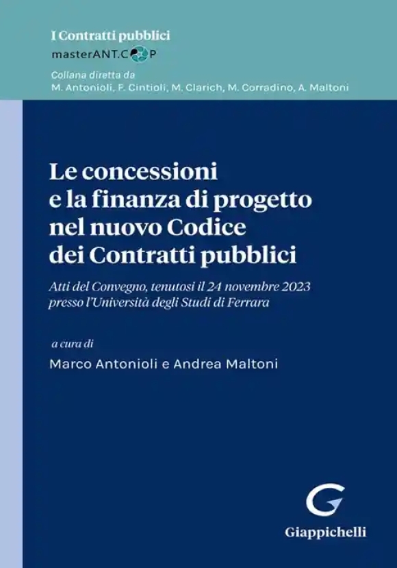 Concessioni E Finanza Di Progetto
