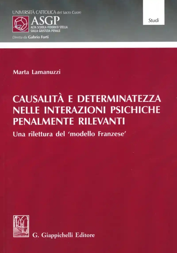 Causalita' Determinatezza Inter.psichic.