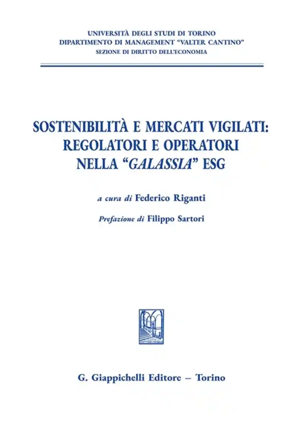 Sostenibilita' E Mercati Vigilati
