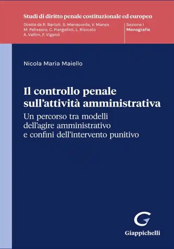 Controllo Penale Attivita' Amm.va