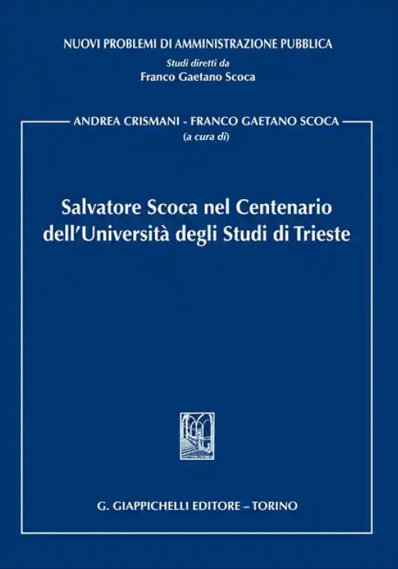 Salvatore Scoca Nel Centenario Un.triest