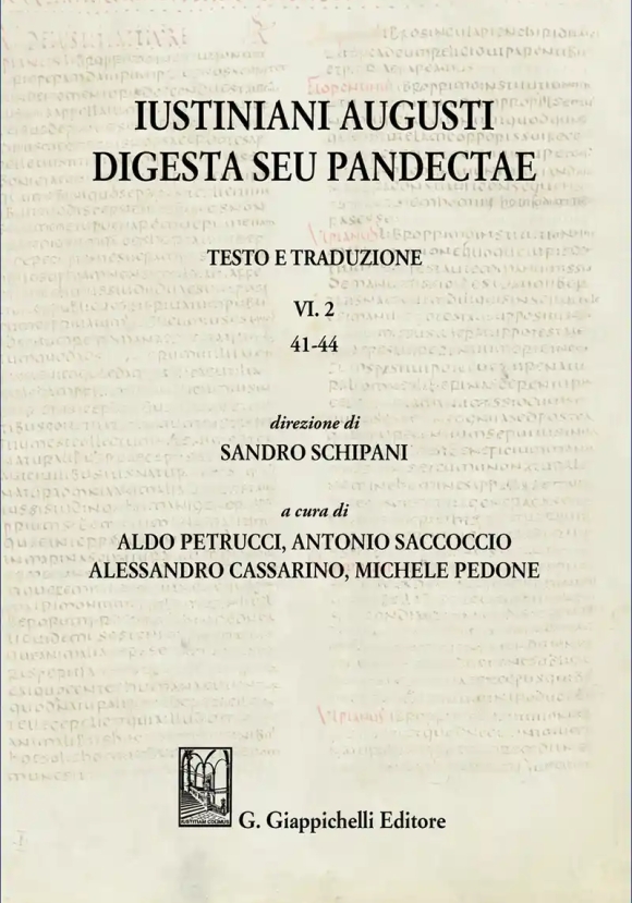 Iustiniani Augusti Digesta Seu Pandectae