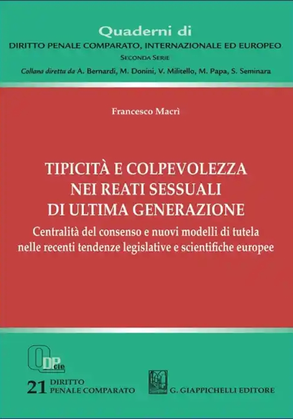 Tipicita' E Colpevolezza Reati Sessuali