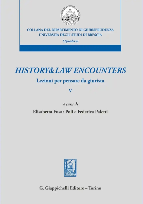 History & Law Encounters Tomo V