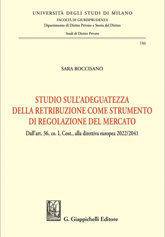 Studio Adeguatezza Della Retribuzione