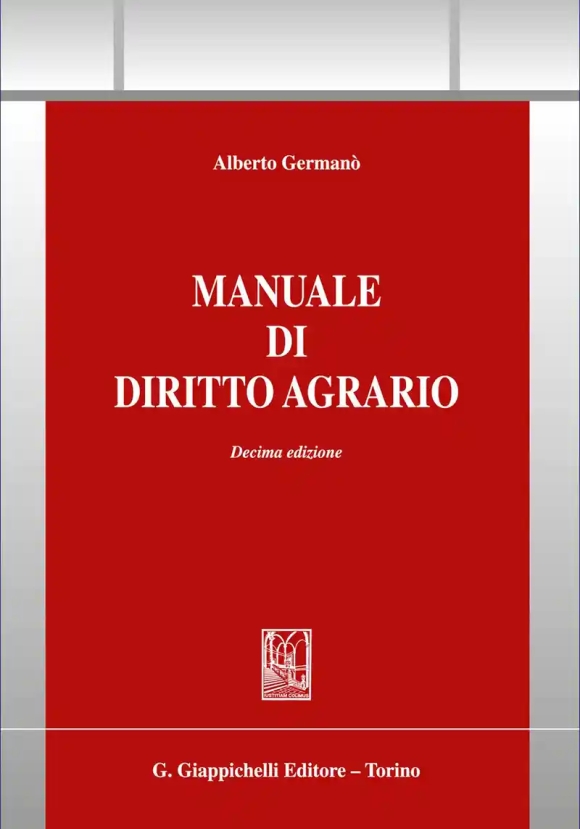 Manuale Diritto Agrario 10ed.