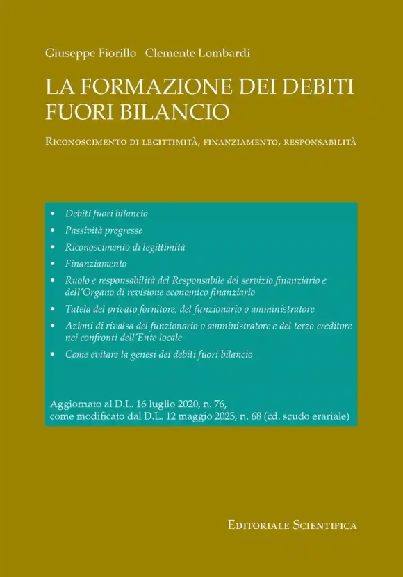 Formazione Dei Debiti Fuori Bilancio