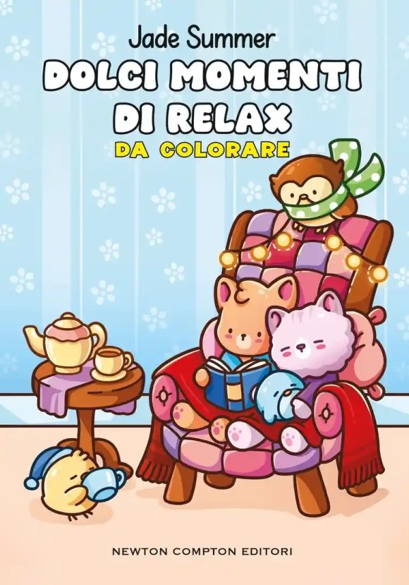Dolci Momenti Di Relax. Da Colorare