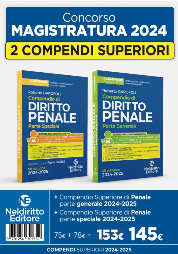 Kit Compendi Sup.penale P.g E P.s.2425