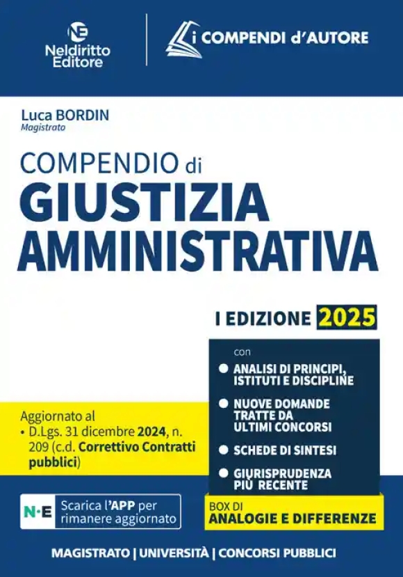 Compendio Giustizia Amministrativa 2025