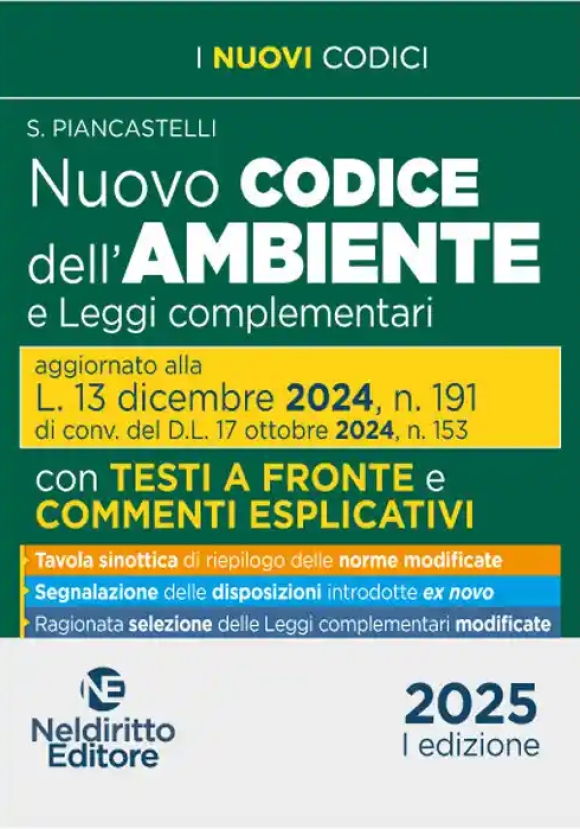 Nuovo Codice Ambiente Leggi Compl.2025