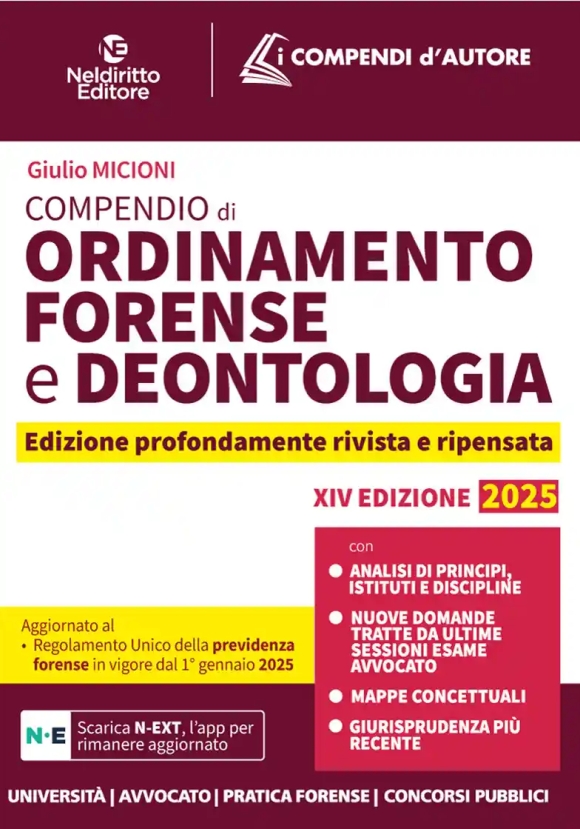 Compendio Ord.deontologia Forense 2025