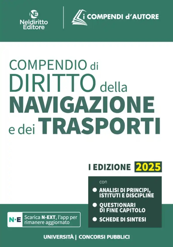 Compendio Diritto Navigazione Trap.2025