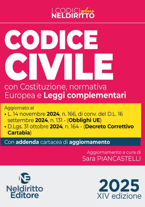 Codice Civile Plus 2025 14ed.