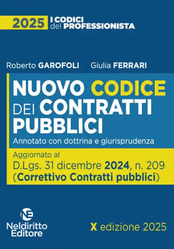 Codice Contratti Pubblici Annotato 2025