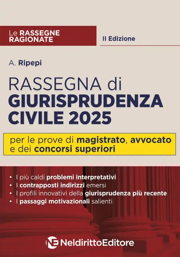 Rassegna Giurisprudenza Civile 2025 2ed