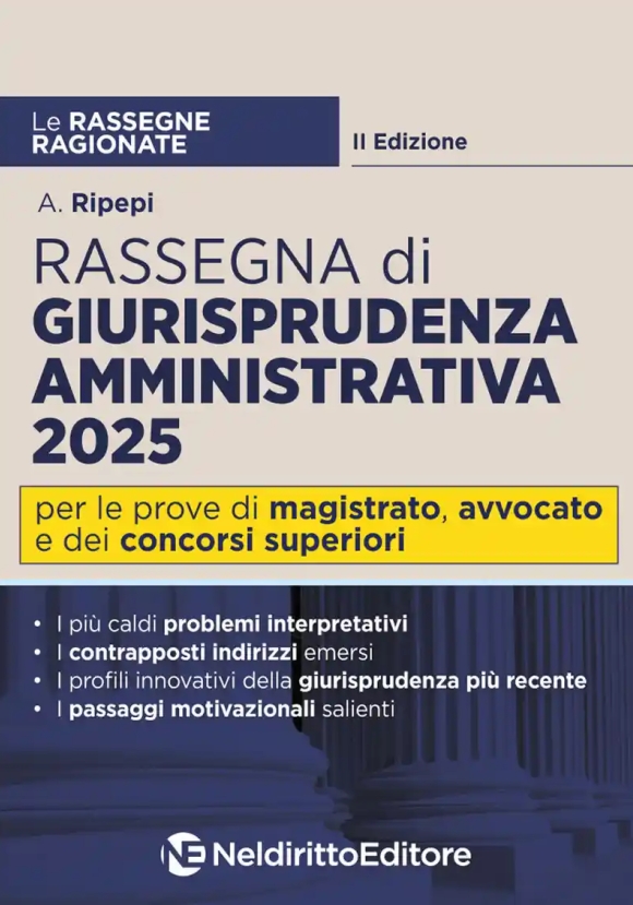 Rassegna Giurisprudenza Amm.va 2ed.2025