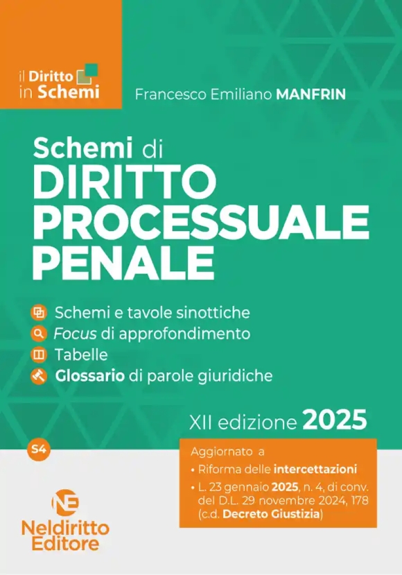 Schemi Diritto Processuale Penale 2025